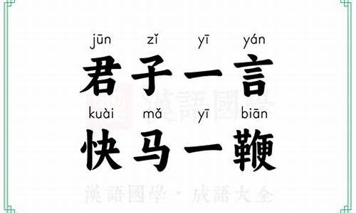 君子一言快马一鞭猜数字-君子一言快马一鞭打一生肖