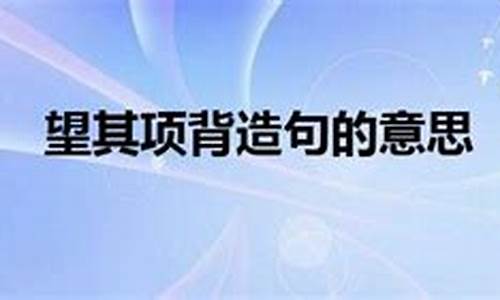 望其项背造句简单-望其项背造句