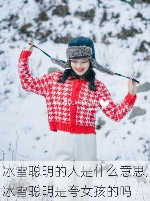 冰雪聪明的人是什么意思,冰雪聪明是夸女孩的吗