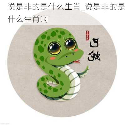 说是非的是什么生肖_说是非的是什么生肖啊